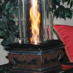 Serenity Fire Pit - Venturi Flame - Tabletop Fireplaces