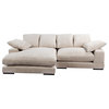 Plunge Sectional Cappuccino