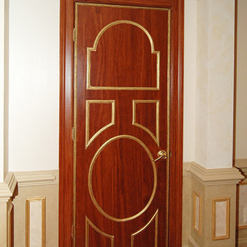 Transitional Entrance from Family Room to Bedroom