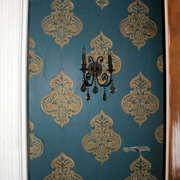 Becky K - custom painted powder room