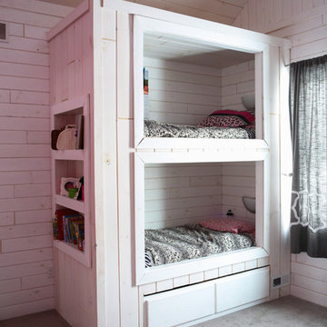 interior pictures of log paneling, and log siding