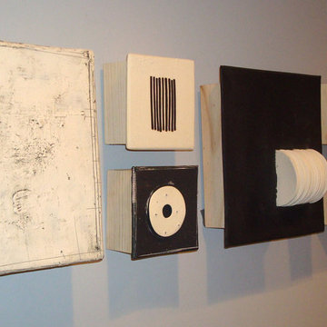 Stoneware Squares Series in Situ