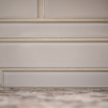 Backsplash close-up