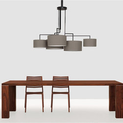 Noon 5 Ceiling Lamp - Chandeliers