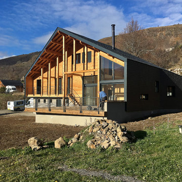 Construction d'un chalet de montagne - atelier S architecte Toulouse