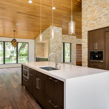 Black Walnut Flooring for Deland Custom Home