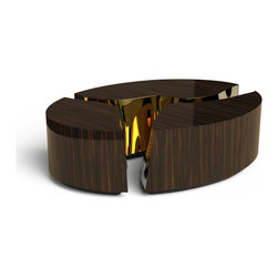 LAPIAZ OVAL EBONY Center Tables - Coffee Tables