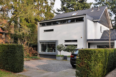 Example of a minimalist exterior home design in Amsterdam