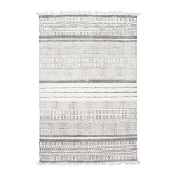Raina Grey 5 ft. x 8 ft. Area Rug - Area Rugs