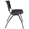 'M' Stack Chair (8 pack)- Black