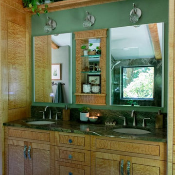 Rainforest-Inspired Bathroom Remodel