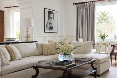 Living room photo in Orange County