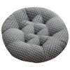 Soft Breathable Chair Mats Creative Round Chair Cushion Household Items,Gray