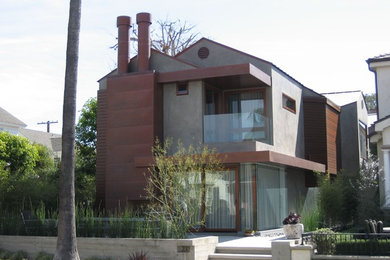 Example of a trendy exterior home design in Orange County