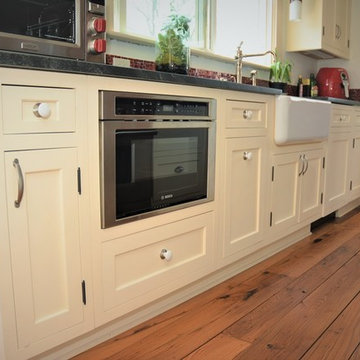 Bright Farmhouse Kitchen with a Copper Twist