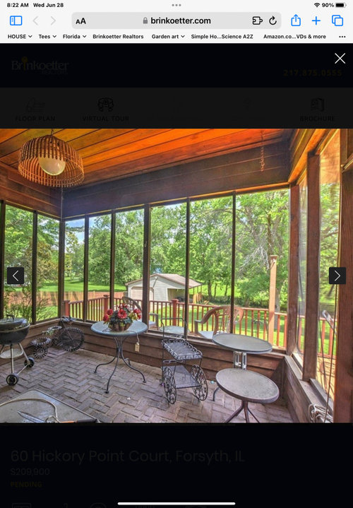 Help with paint for screened porch???
