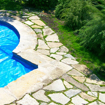 Fond Du Lac Flagstone Pool Surround