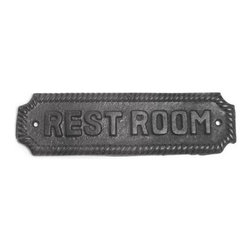 Black Powder Coat Door Plaques - Home Improvement
