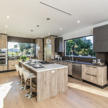 Contemporary Kitchen | Urban Oasis Complete Home Remodel | Studio City, CA