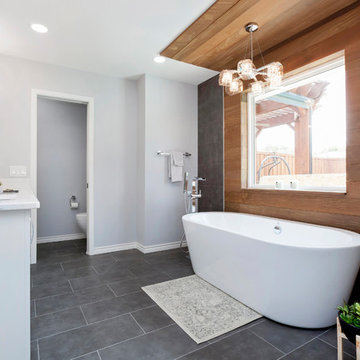 Dallas Contemporary Bathroom Remodeling
