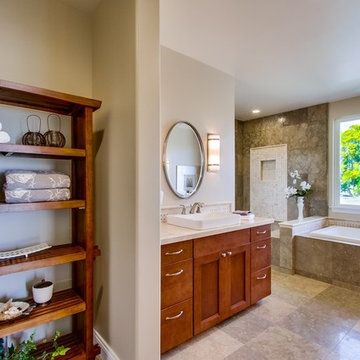 Auburn Glazed Maple Cabinetry