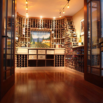 Finished Wine Cellar in Nesconset