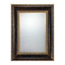 Powder bath mirror