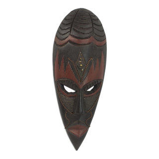 Ethiopian Spider African Wood Mask - Southwestern - Wall Sculptures ...