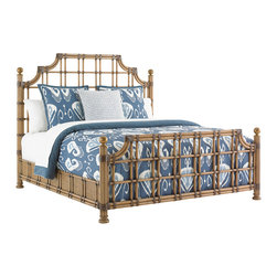 St. Kitts Rattan Bed - Platform Beds