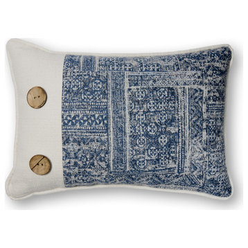 Thread and Weave Brentwood Boudoir 2-Buttons Pillow