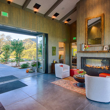 AG Bi-Folds Create an Indoor-Outdoor Tasting Experience at Robert Young Winery