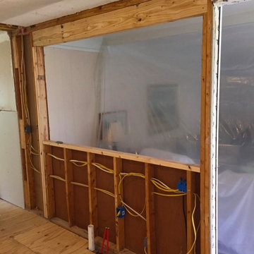 Mount pleasant wall removal and kitchen