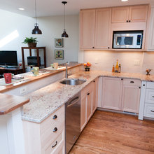 GOLDEN CONDO KITCHEN