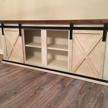 Sliding Door Cabinets and Entertainment