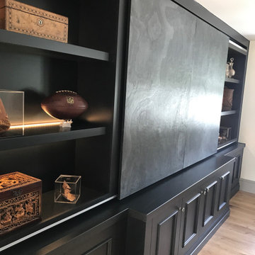 Slate Media Cabinet