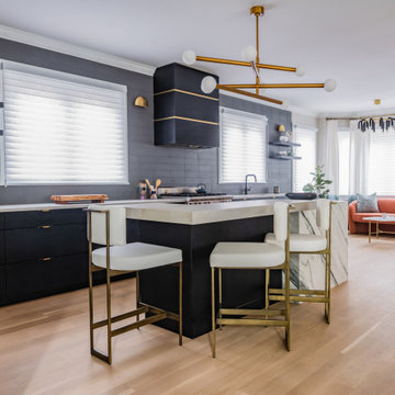 Bold & Beautiful Kitchen Reno