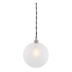 MADLIN GLASS GLOBE PENDANT 15CM - Pendant Lighting