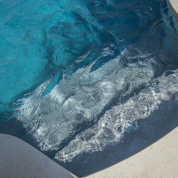Steps into Pool