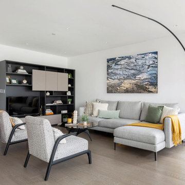 Luxury Riverside Apartment Interior Design in Central London