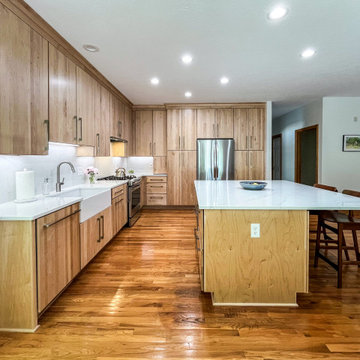 Contemporary Kitchen with Scandinavian Design Style