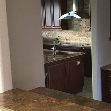 Typhoon Bordeaux Granite Countertops