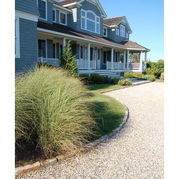 Natural Stone with Garden Plantings