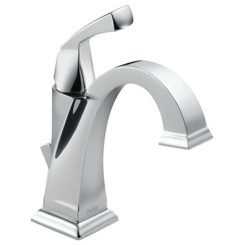 Delta Dryden Single Handle Bathroom Faucet, Chrome, 551-DST