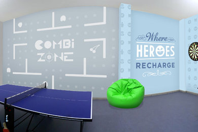 Office Game Room Design - Hero theme