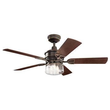 Ceiling Fan Light Kit - Transitional inspirations - 19 inches tall by 52 inches