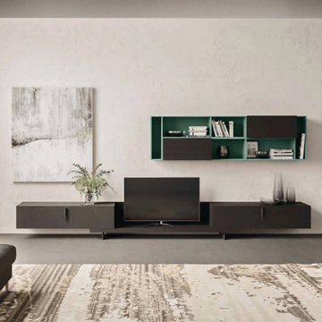Day-8 contemporary TV media unit by Orme