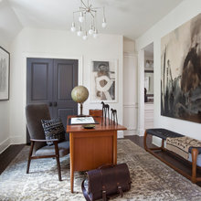 light walls gray doors