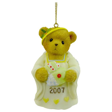 Cherished Teddies Tis the Season To Be Filled Resin 2007 Dated Ornament 4008151
