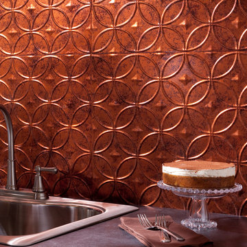 Fasade Rings Backsplash Panels