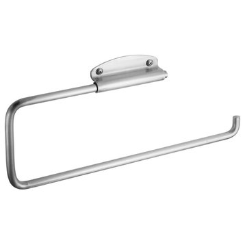 iDesign Forma Swivel Wall Mount Paper Towel Holder, Brushed Stainless Steel